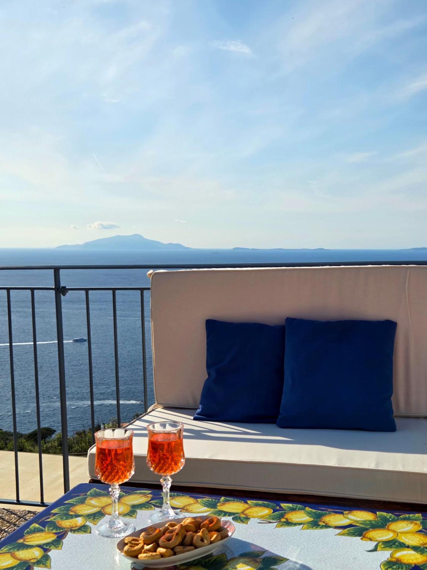 Sun & Relax, Relaxing Location With Seaview Massa Lubrense Exterior foto