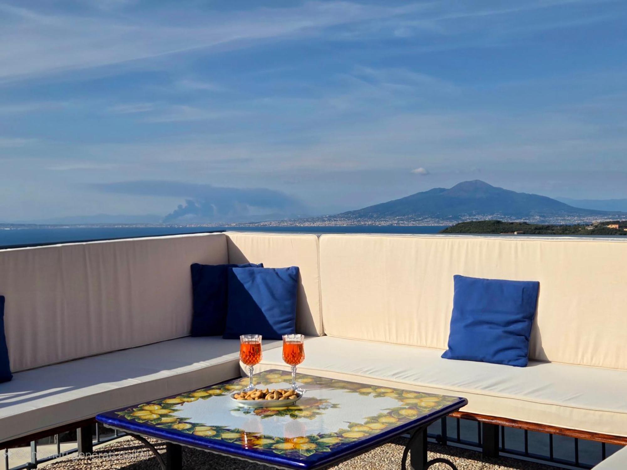 Sun & Relax, Relaxing Location With Seaview Massa Lubrense Exterior foto