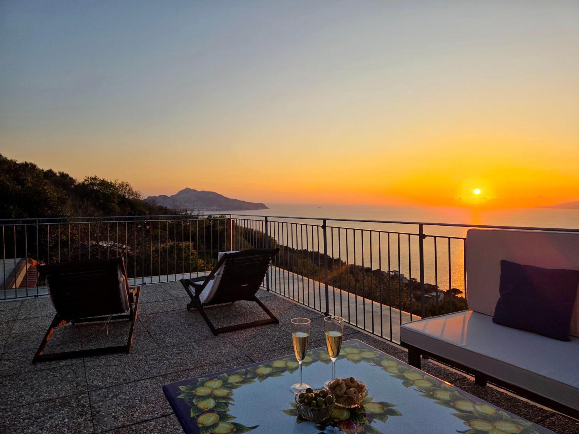 Sun & Relax, Relaxing Location With Seaview Massa Lubrense Exterior foto